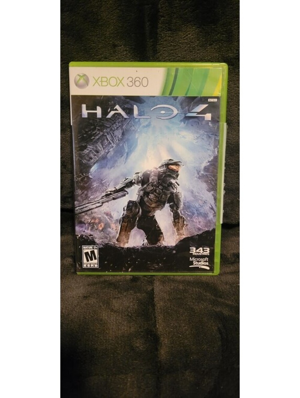 Halo 4 Microsoft Xbox 360 2012 Sci Fi First Person Shooter Video Game